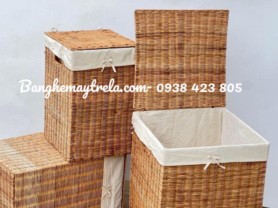 Giỏ mây tre đan tự nhiên